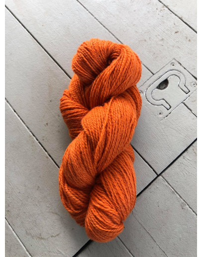 Nr 208 Orange, Ullgarn Tvåtrådigt
